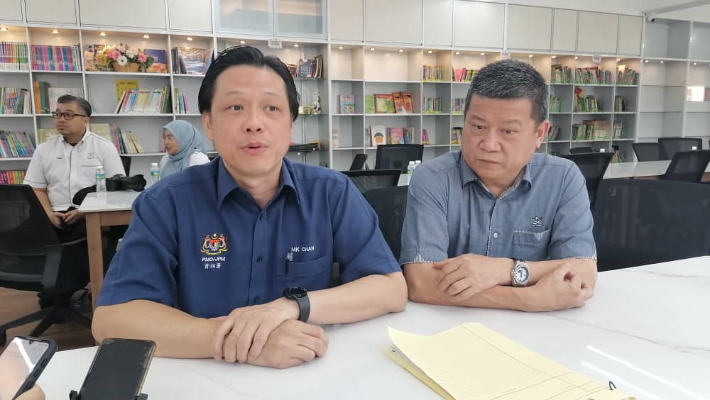 曾敏凯:首相署今年拨58万令吉特别拨款予彭州13所华小与中学。