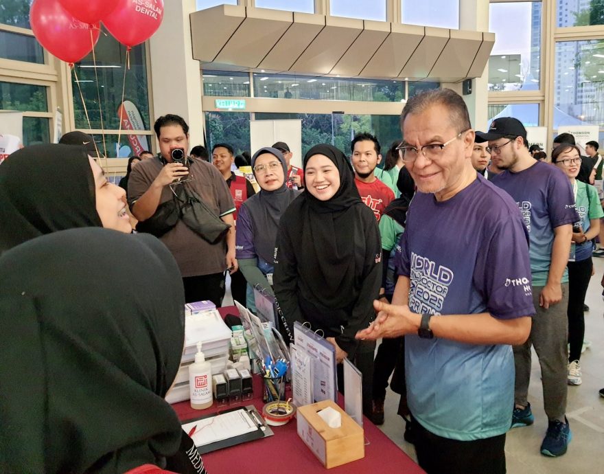  最大型社区CPR训练 750人参与创大马纪录