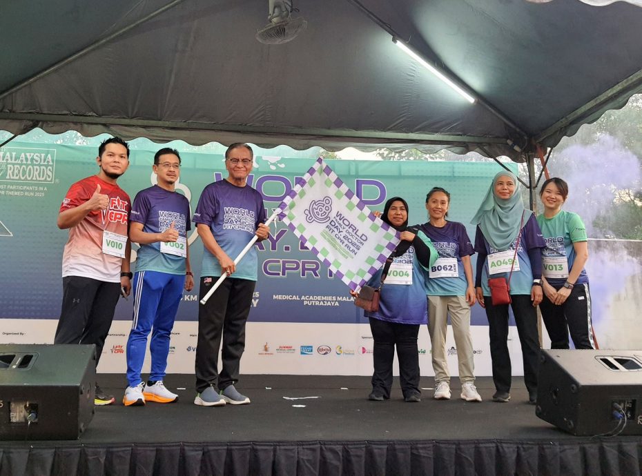  最大型社区CPR训练 750人参与创大马纪录