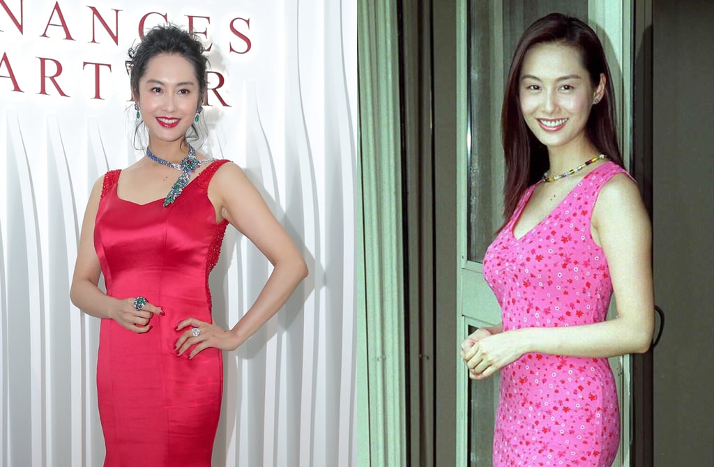 朱茵被酸胸型下垂 晒真实身材回击