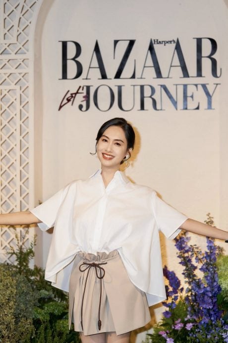 朱茵被酸胸型下垂 晒真实身材回击