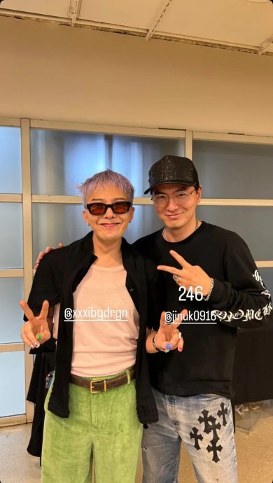 李洙赫李阵郁台北捧场GD 全智贤低调坐包厢角落	