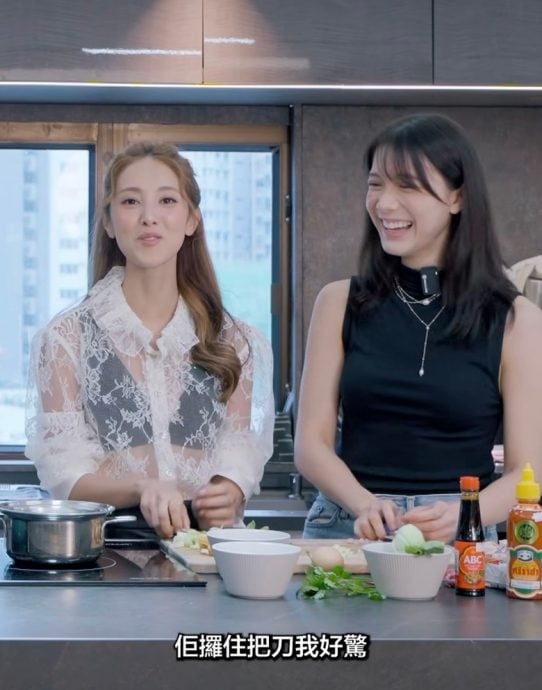 林宣妤拿菜刀想演杀人狂　陈凯琳吓到弹开：我好怕