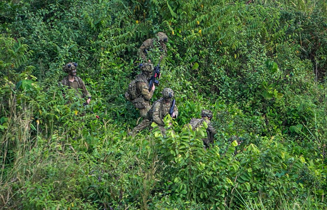枪击 爆破 丛林野战 直升机出击…… 马美澳战略性军演