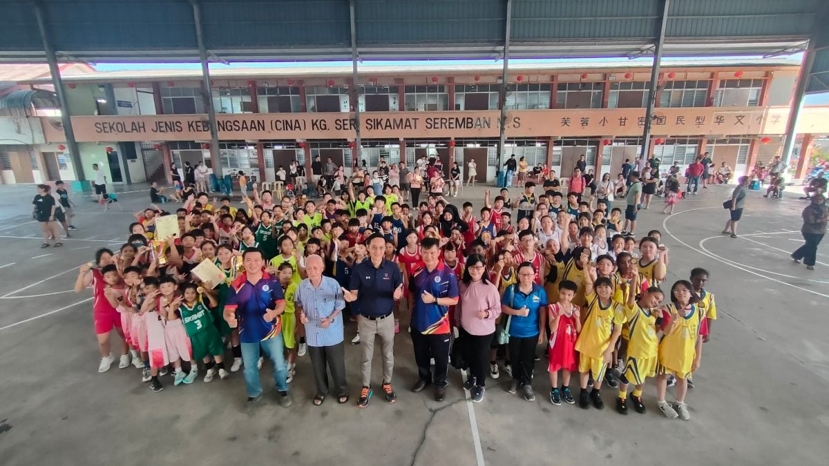 森希望福利协会小学篮球观摩及邀请赛 6校学生热血拼篮场
