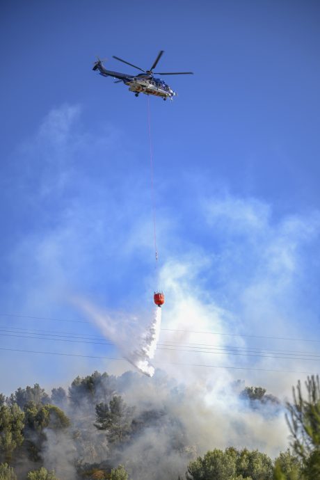 欧洲野火狂烧 法国马赛机场关闭 西班牙逾1.8万人居家避难