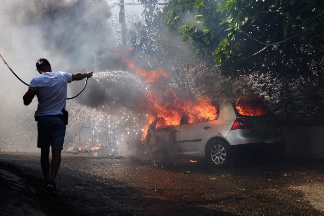 欧洲野火狂烧 法国马赛机场关闭 西班牙逾1.8万人居家避难
