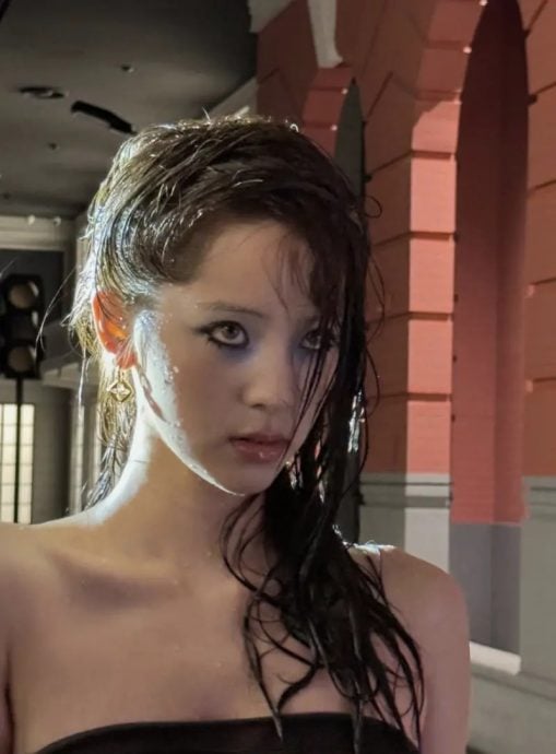 欧阳娜娜前卫妆容太惊人 被吐槽像水鬼上岸