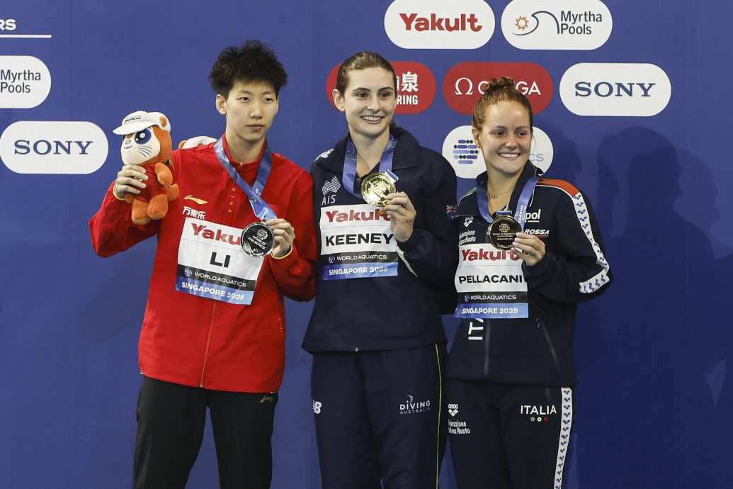 水上运动世锦赛|跳水赛点燃战火 中国梦之队抢首金