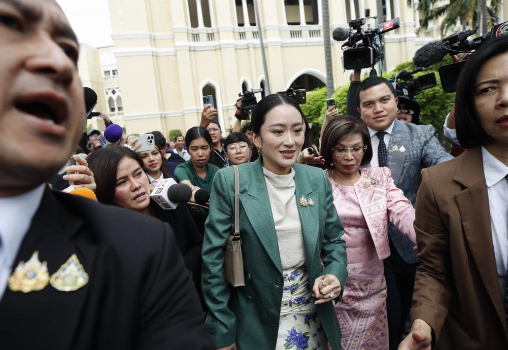 泰国宪法法院决定 暂停佩通坦行使首相职权