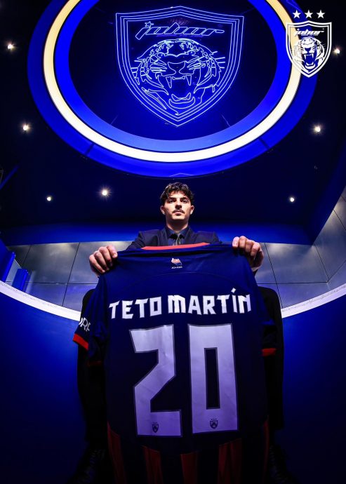 泰托马丁加盟柔佛达鲁达格敬  南虎打造“西班牙帮”