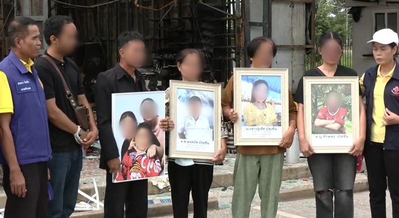 泰柬边境冲突／加油站遭砲袭 家属悲恸招魂晕倒现场