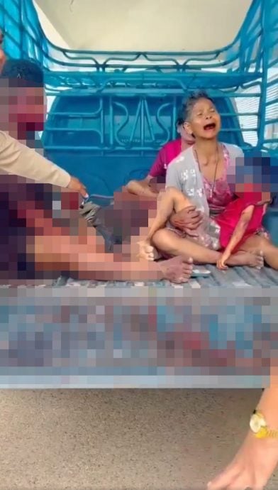 泰柬边境冲突/孙子浴血昏迷 祖母哀号求救