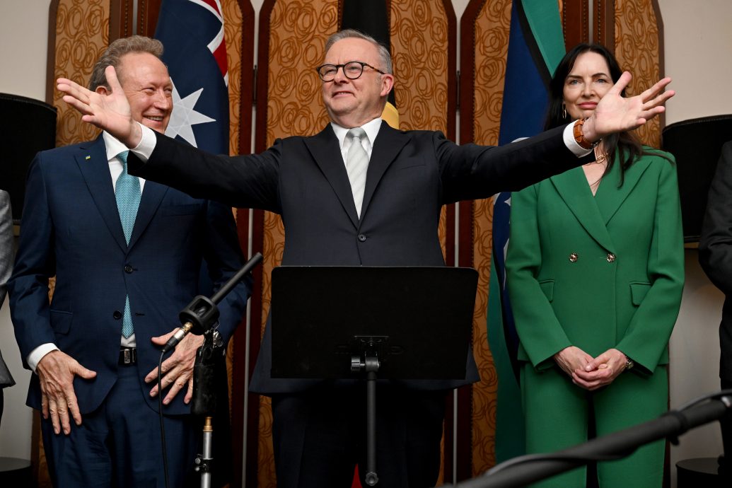 澳洲总理：支持台海维持现状