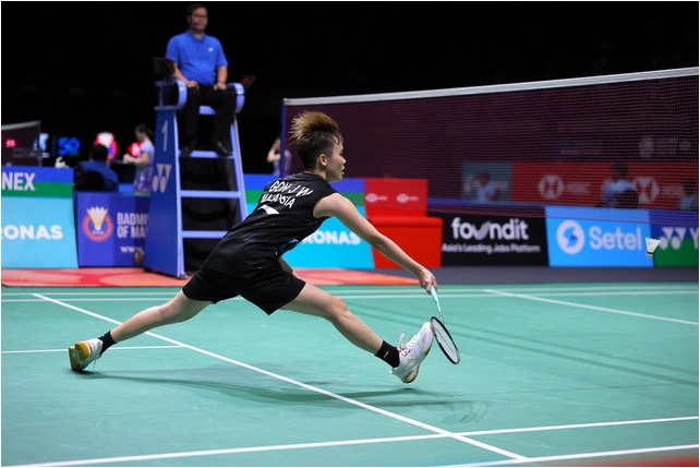 澳门羽球超级300赛| 吴堇溦出局大马独剩1单打  贺首维8强斗王高伦