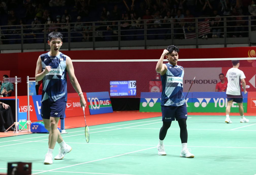 澳门羽球超级300赛| 大马“5支半”双打闯8强  男双提前夺1席4强权