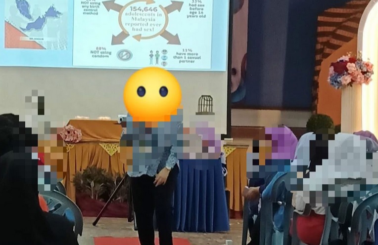 灌输国中生预防爱滋病知识 演讲者突问淫秽问题惹议