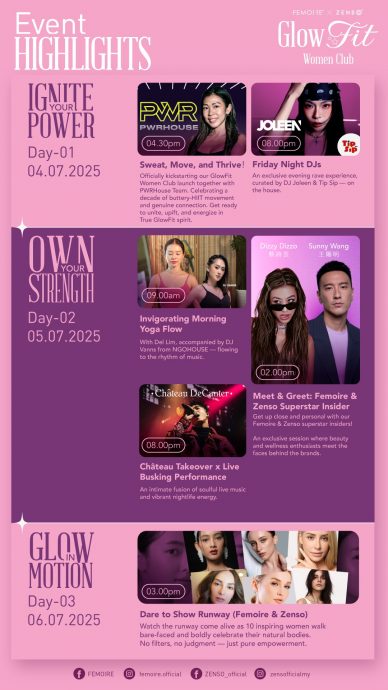 王阳明蔡诗芸夫妻档来马 5日为女性专属盛会站台