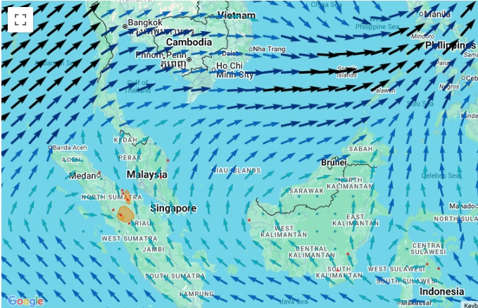 环境局总监：东南亚大部分地区持续干旱 苏门答腊、婆罗洲、马来半岛存在零星热点