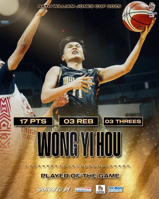 琼斯杯国际篮球邀请赛| 1分险胜阿联酋  大马喜摘第一胜