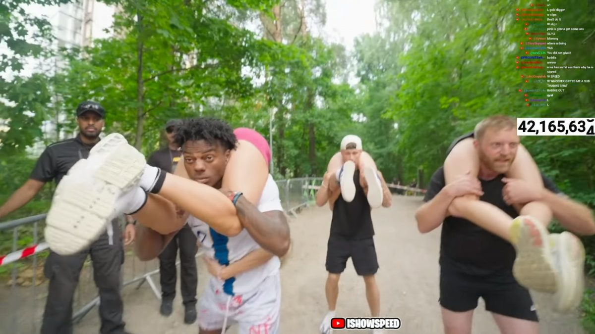 甲亢哥芬兰挑战“背老婆”比赛　背女伴跑屡跌倒：好重