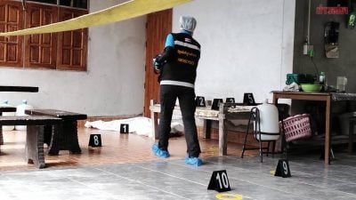 疑争吵中抑郁症复发 男子9枪爆头杀妻