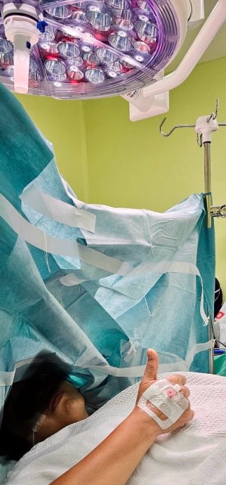 登州医院创历史 33岁病人清醒下开颅切脑瘤 