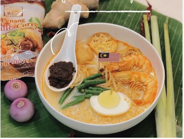 白咖哩面 马来仁当炒面香飘国际 全球十大快熟面 大马2款入榜