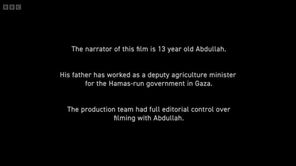 看世界 BBC纪录片违反新闻伦理 旁白父亲竟是哈马斯官员