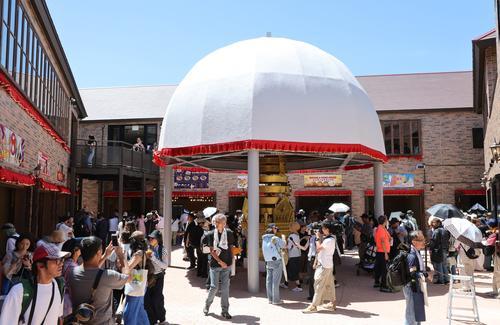 看世界)大阪世博最迟开幕展馆 尼泊尔馆延迟近百日终开放迎客