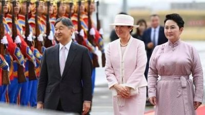 日皇伉俪首赴蒙古国是访问 创历代皇室先例
