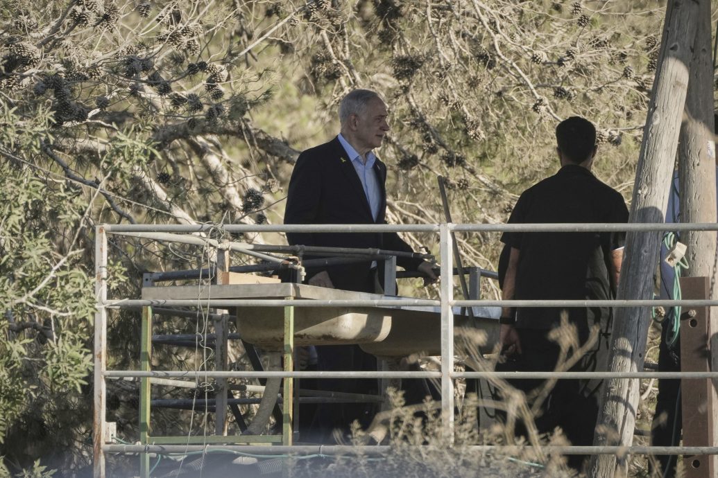 看世界)涅坦雅胡首次视察哈玛斯突袭地 誓言接回所有人质