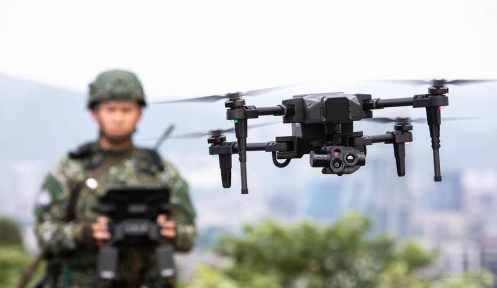 看世界）台军“微型无人机”汉光演习亮相　强化战场监侦