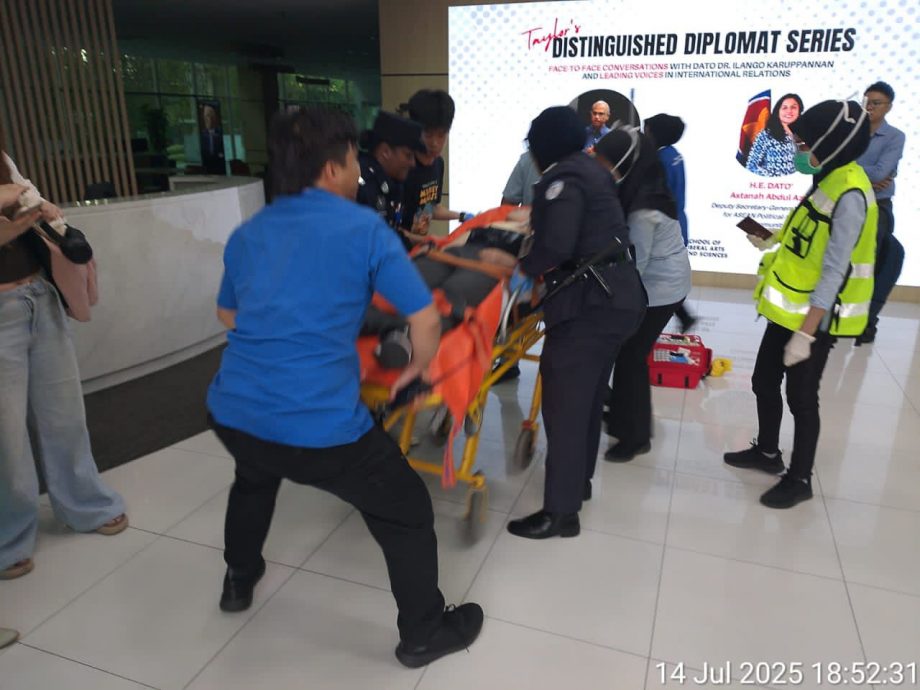 私立大学骇人伤人案 | 正与警方合作查明案情·泰莱大学：全力为伤者康复提供支持