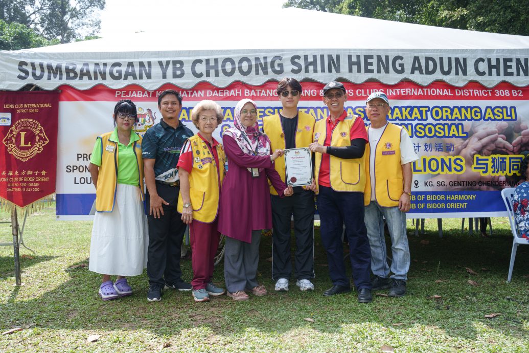 筹集10万联手狮子会 16岁刘宏霖带队送暖原住民