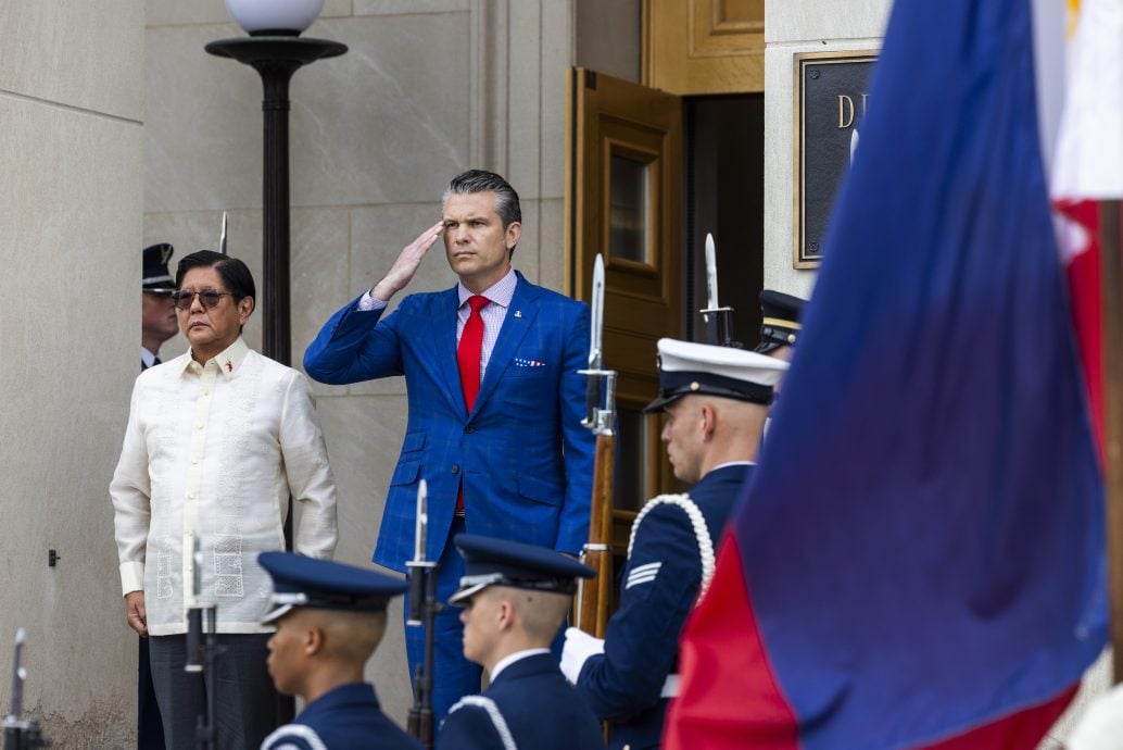 美国防长承诺捍卫菲律宾 暗示美菲同盟关系涵盖台海