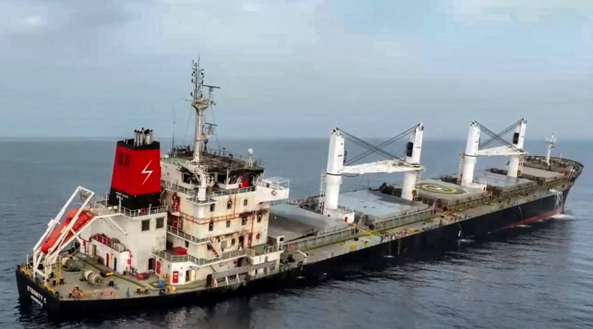 胡塞武装再发袭击视频 击沉外国货船酿4死11失踪