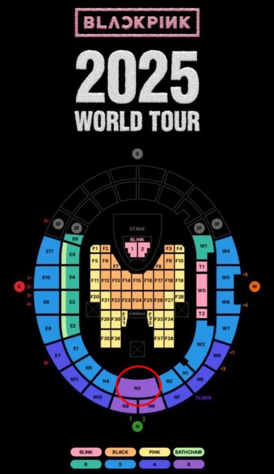 花409令吉完全看不到人 BLACKPINK演唱会惹不满