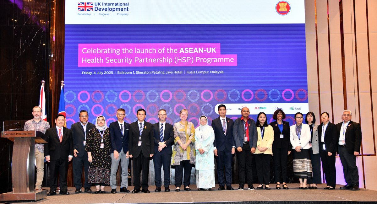 英国政府斥资2500万英镑启动东盟-英国卫生安全合作计划  强化区域健康安全