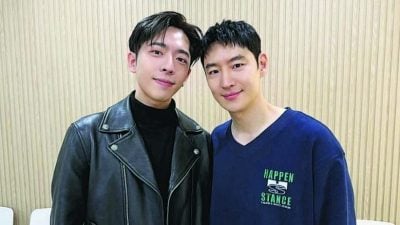 英语对白拍《模范3》 ​吕爵安获李帝勋赞是好演员
