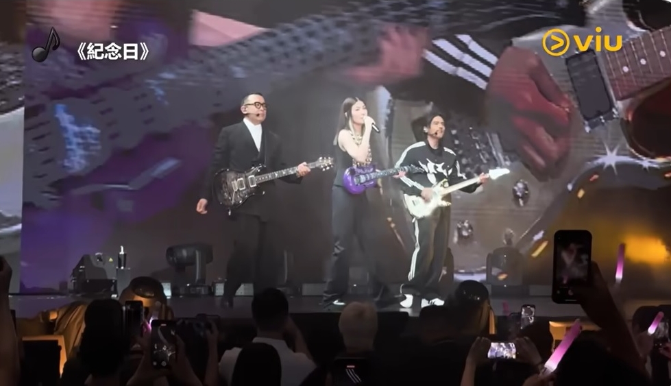 草蜢合体任陈慧琳嘉宾 蔡一杰正式复出舞台