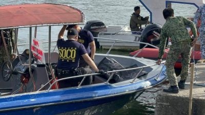 菲斗鸡玩家失踪案 潜水员捞起2可疑布袋