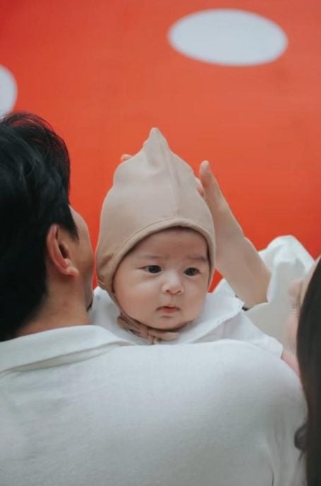 萧哈哈百日宴 | 黄翠如爱儿正面模样曝光　马国明夫妇到贺沾旺气