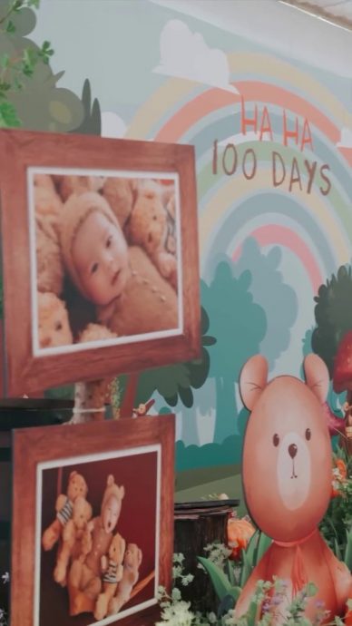 萧哈哈百日宴 | 黄翠如爱儿正面模样曝光　马国明夫妇到贺沾旺气