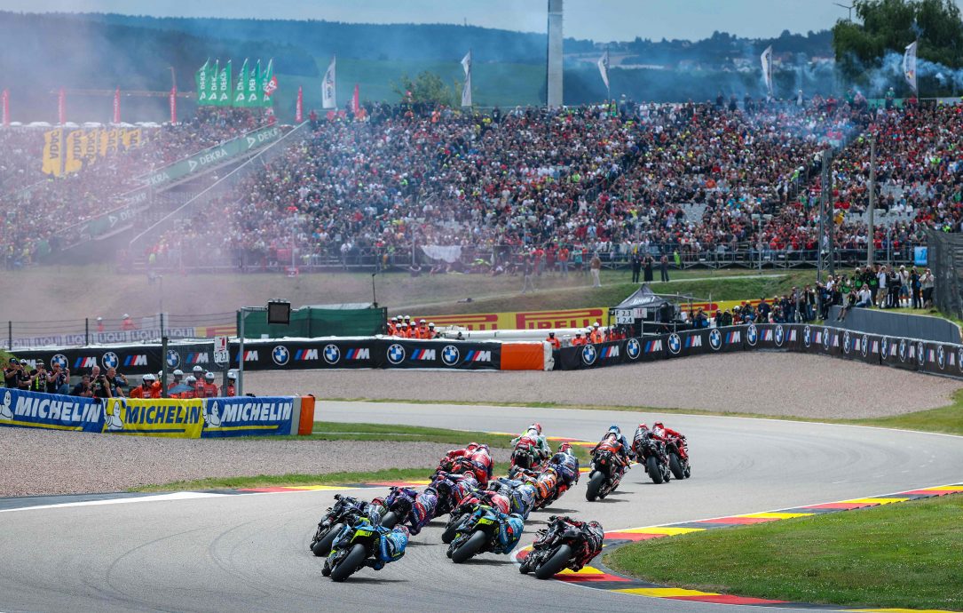 萨克森林赛道每年吸引25万观众 MotoGP续留德国站至2031年