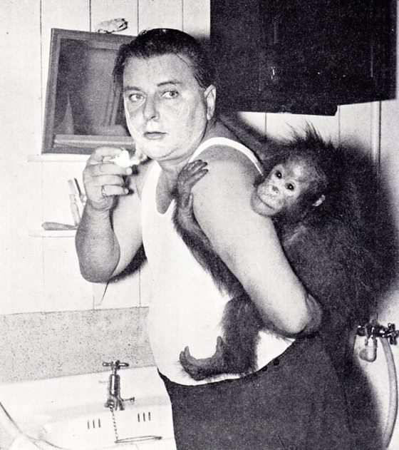 蔡羽／发现红毛猩猩