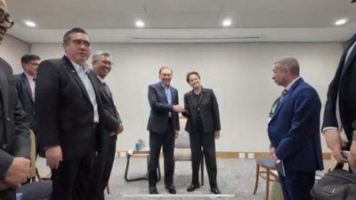 安华：探讨合作潜能  马评估加入新发展银行