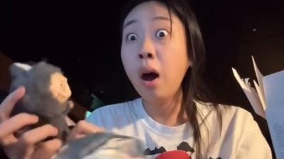 被“隐藏版Labubu”骗了    李泳知气到暴打假货