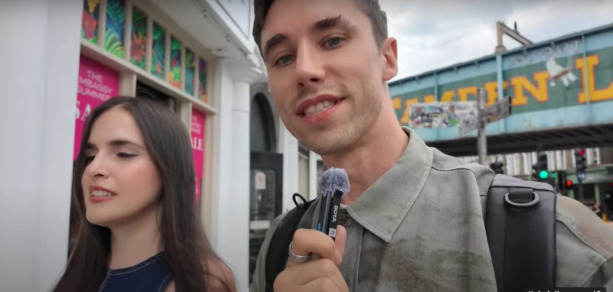 视频|伦敦小贩卖假大马食物? 英男两句国语拆台