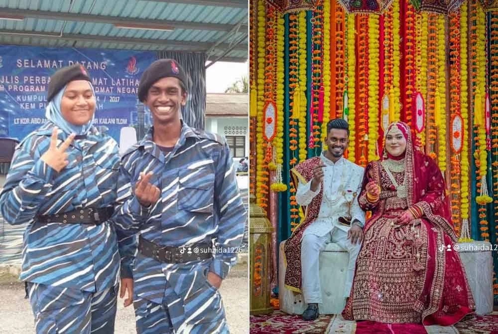 视频|国民服务计划促姻缘 印裔情侣爱情长跑8年修成正果